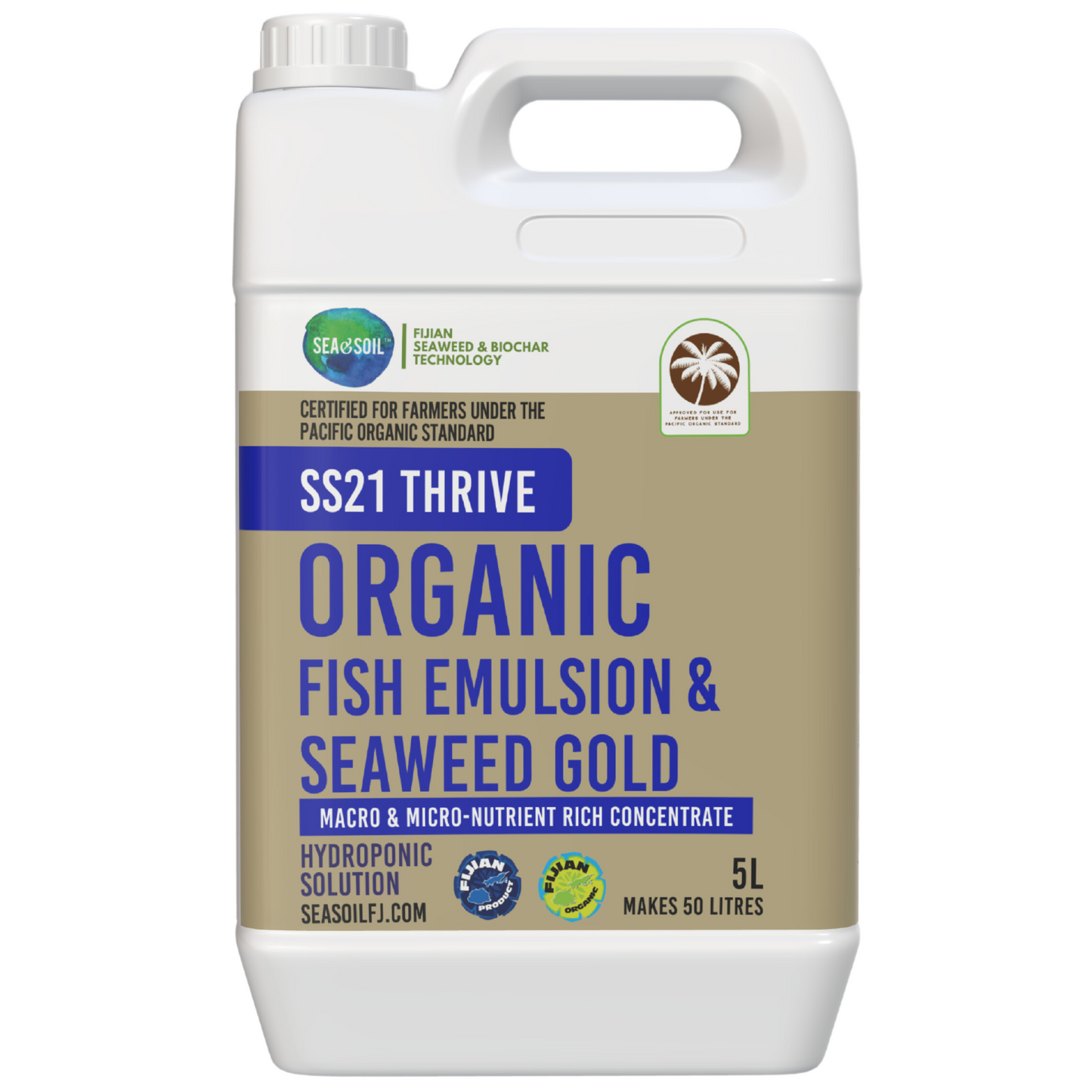 SS21 Thrive: Organic Fish Emulsion & Seaweed