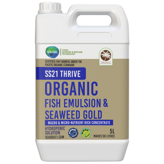 SS21 Thrive: Organic Fish Emulsion & Seaweed