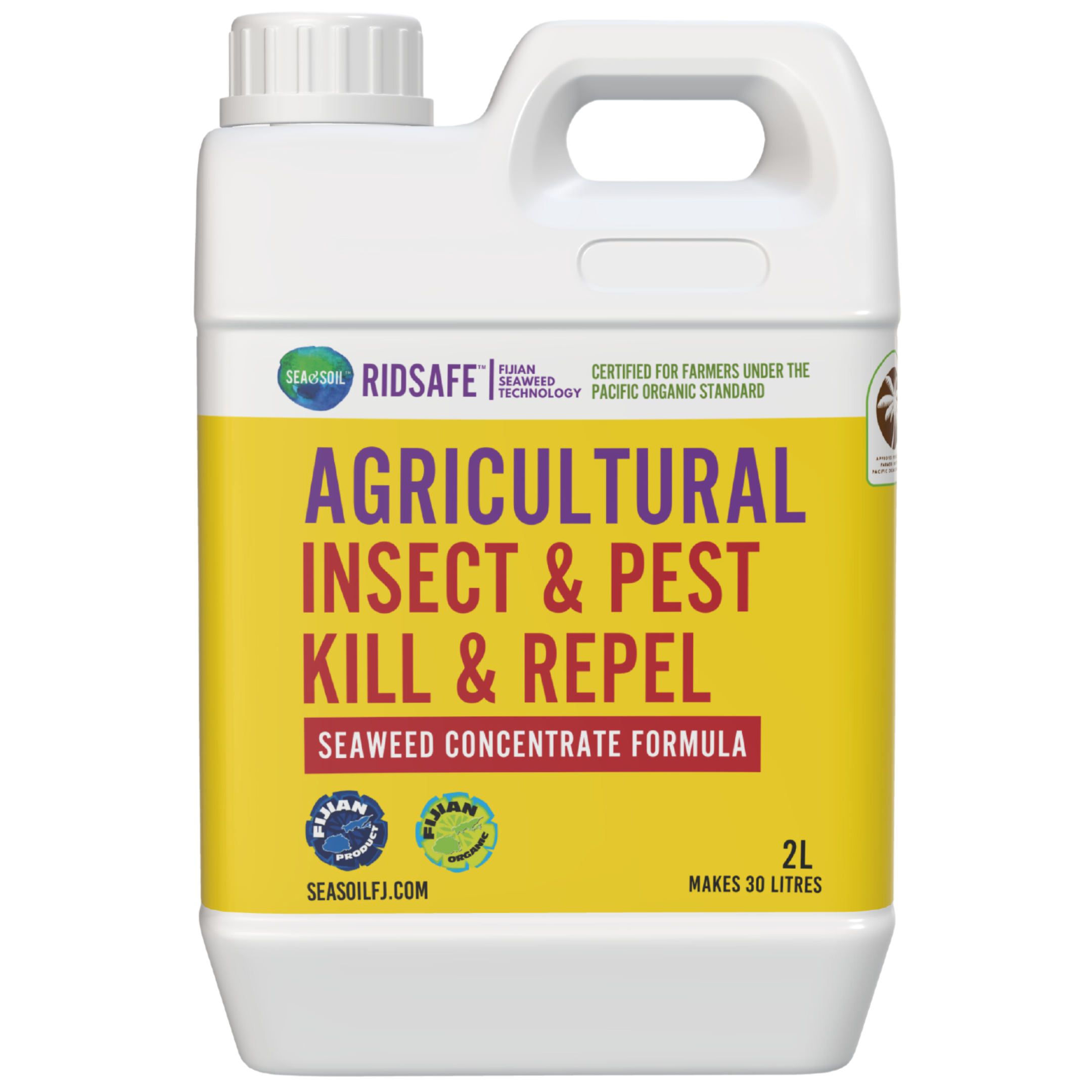 Organic Insect Form Garden & Agricultural Biopesticide – Sea & Soil